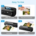thumbnail image 5 of Laminator Machine, A4 Laminators Hot & Cold with 20 Laminating Sheets and Trimmer, 9 Inch Laminating Machine for Office, School, Business and Home, 5 of 6