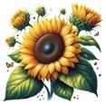 thumbnail image 1 of Tournesol Scintillant - Peinture Diamant DIY, 1 of 6
