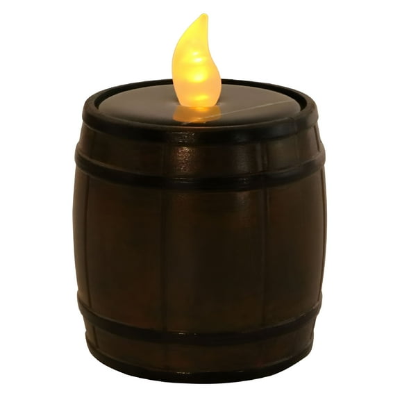 HIBIBUD Solar Powered Candle Tealight Waterproof Solar Fake Candle Light for Outdoor