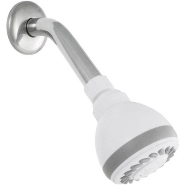 LDR Global Industries 520 3350WT-WS 3 Function Shower Head, White