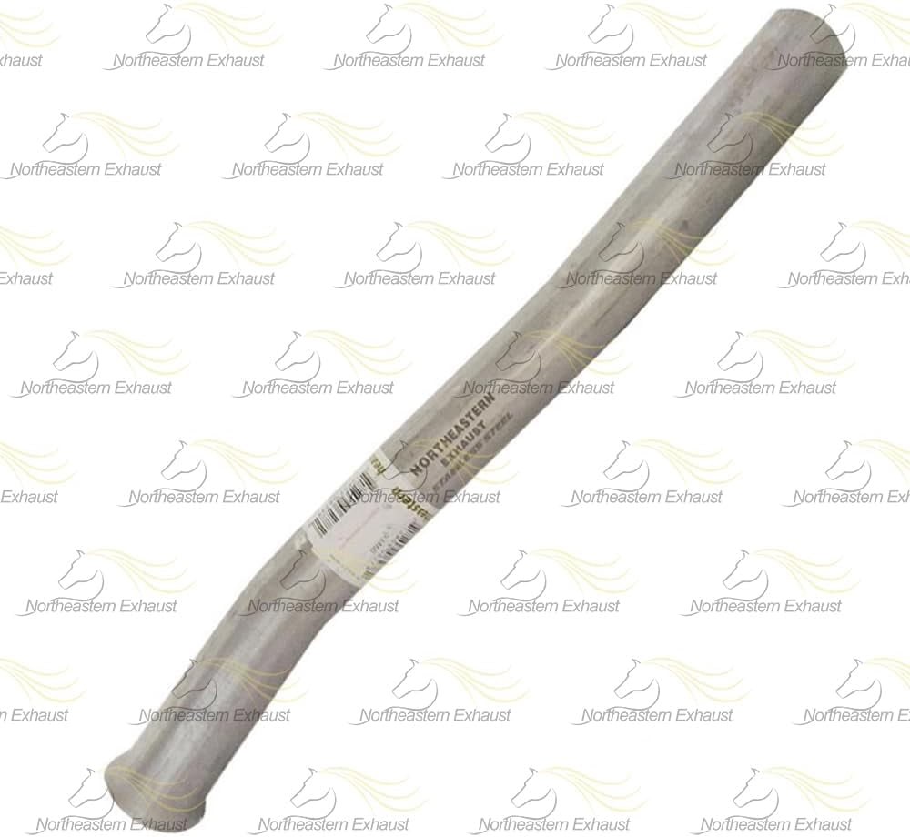 Northeastern Exhaust Intermediate Pipe, Muffler & Resonator with Hangers Fits 2001-2005 Ford Explorer Sport Trac 4.0L - Direct Fit | Stainless Steel System Kit