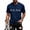 Navy, variant on We The People T Shirt for Men Summer Short Sleeve Crewneck Loose 4th of July Shirts Patriotic T-Shirts