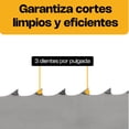thumbnail image 4 of Cinta de Corte para Sierra Carnicera 295cm Rhino CISI-295-3, 4 of 6