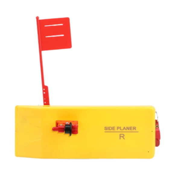 jinwen Fishing Planer Board Fishing Accessory Fishing Inline Side Clip Medium Side Planer Board Quick Grip Snap Release for Offshore Right