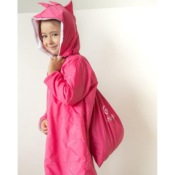 Bata De Natación para Niño-Bebé Masho, Bata Albornoz rosa T12 Masho Bata  natacion