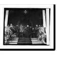 thumbnail image 2 of Historic Framed Print, Marshal Foch receiving degree at Georgetown, 17-7/8" x 21-7/8", 2 of 9