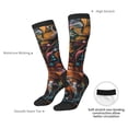 thumbnail image 6 of Fotbe Colorful Graffiti Abstract Eye print Women's Men's Novelty Crew Socks Cotton Socks Knee High Socks for Walking,Running,Nurses,Pregnancy, 6 of 8