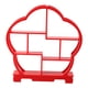 thumbnail image 1 of Expositor Organizador Diseño Flor de Ciruelo Escaparate Accesorios Manualidades Boda Rojo, 1 of 9