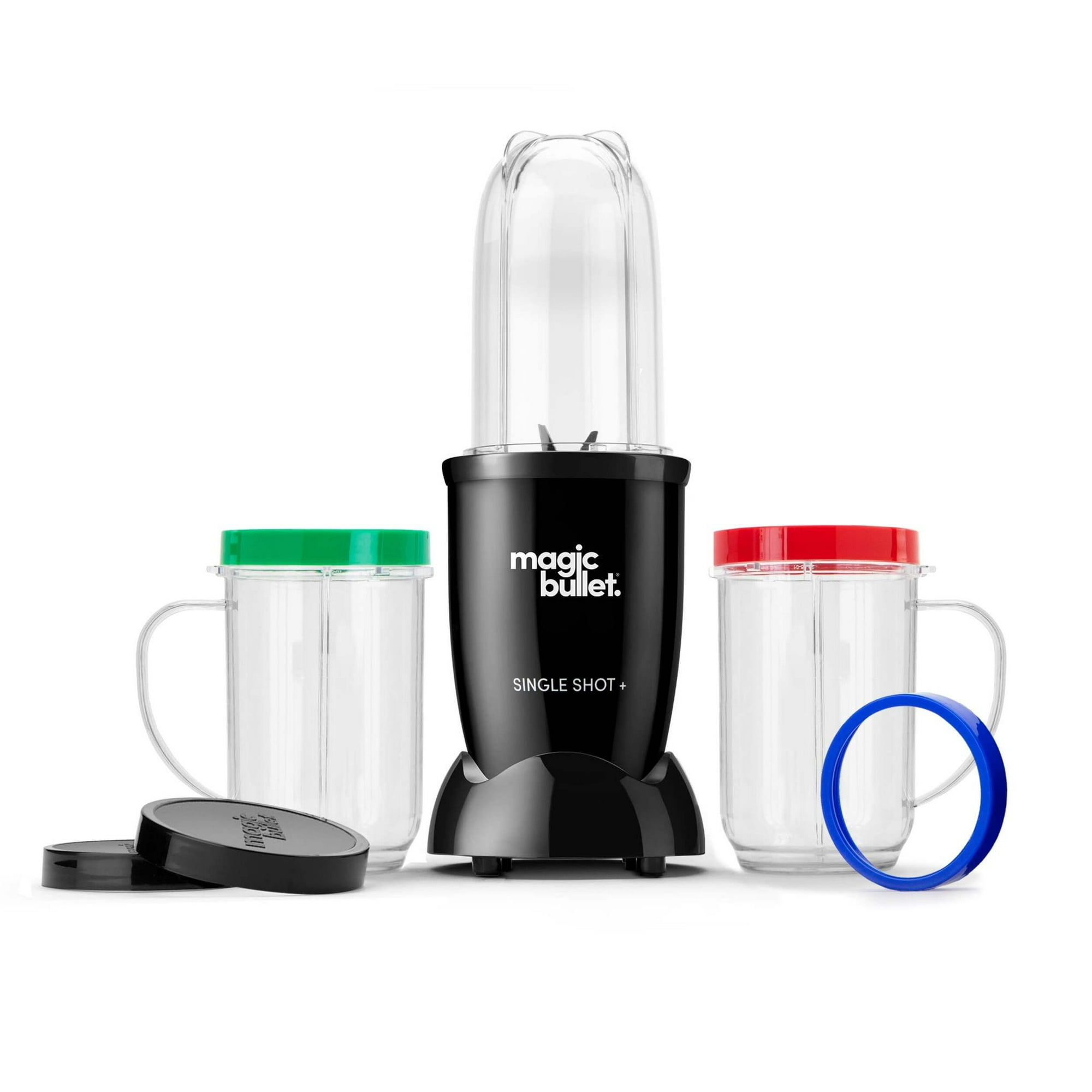Magic Bullet Single Shot Blender – BPA-Free, Black, 300-550 mL