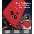 thumbnail image 4 of Compatible with Oppo Find X6 Pro Case Shockproof, Liquid Silicone Ultra Slim Protective Oppo Find X6 Pro Phone Case Anti-Scratch Soft Cover with Full Body Protection Cases (Red), 4 of 14