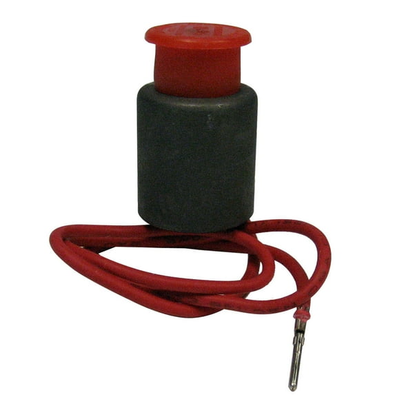 6" Red and Black Outdoor Marine Hardware Accessories Bennett VP1135R Solenoid Valve