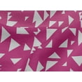 thumbnail image 5 of oneOone Viscose Jersey Fabric Triangle Geometric Print Fabric By The Yard 60 Inch Wide, 5 of 5
