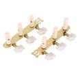 thumbnail image 2 of Perillas de afinador de Guitarra ANGGREK 3R 3L Metal Oro, 2 of 8