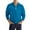 Blue, variant on Jalioing Long Sleeve Golf Shirt for Men Quarter Zip Collared Casual Dressy Tops Business Fashion Solid T Shirt