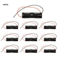 thumbnail image 2 of Battery Case, Battery Storage Holder Professional Low Resistance 10pcs Stable  For  Battery For Technician For Factory Workshop, 2 of 8