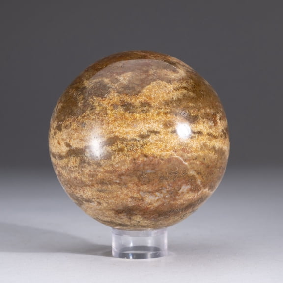 Genuine Polished Ocean Jasper Sphere (1.6 lbs)