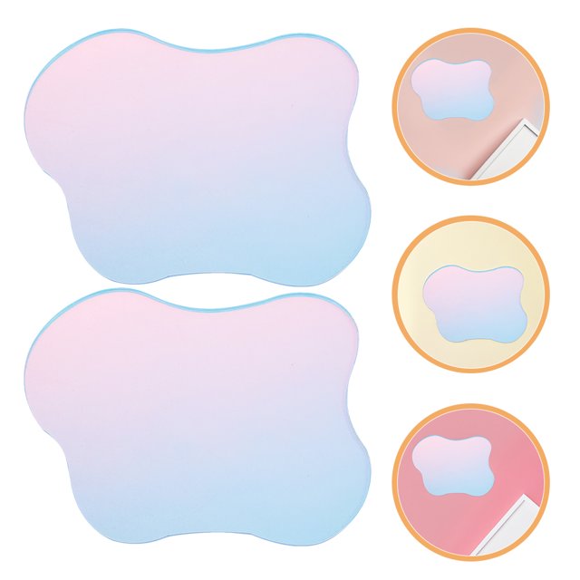 AURARMLET 3Ud Posavasos Acrílicos Decorativos Multiusos Para Escritorio Y De Café