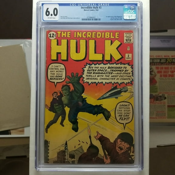 Incredible Hulk #3 - CGC 6 Comic Book