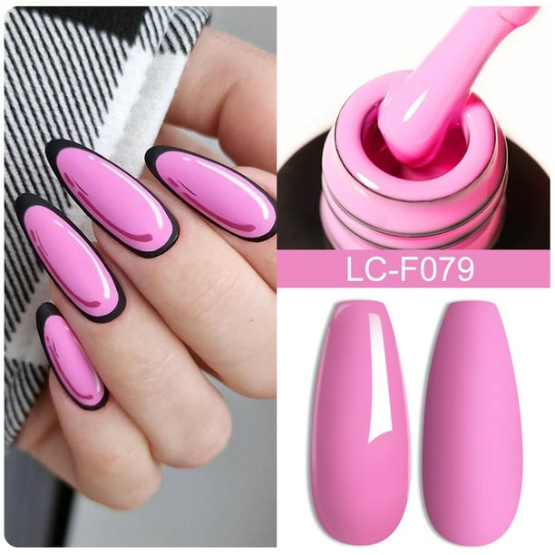 LILYCUTE Pink Series Esmalte De Gel De Uñas Mate Semi Permanente Soak Off UV LED Nail Art Design Barniz Gao Jiahui unisex