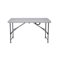 thumbnail image 1 of Mesa de Resina Plegable Mainstays Blanca 120 cm, 1 of 4