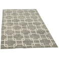 thumbnail image 4 of ECARPETGALLERY 5'2" x 8'0" Transitional La Seda Hand-knotted Area Rug for Living Room, Dining Room and Bedroom in Grey, 4 of 4