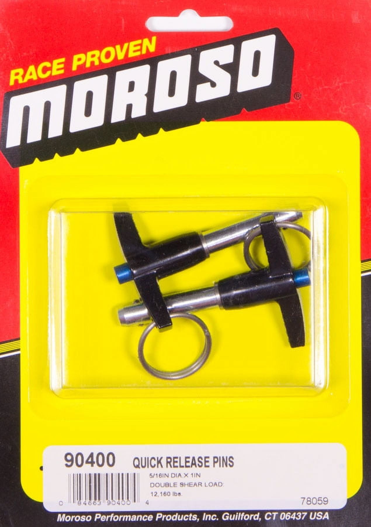 Moroso 90400 Quick Release Pins - Set of 2