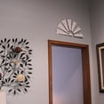 thumbnail image 6 of Zeckos White Weathered Metal Half-Windmill Wall Décor 24 inch, 6 of 9