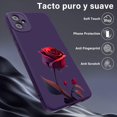thumbnail image 4 of Threehao Funda para Samsung Galaxy A05 y M05 Case Uso Rudo, Ultra Delgado Flexible Silicona Púrpura, 4 of 6