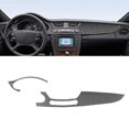 thumbnail image 1 of For Class C219 2004-2009 Carbon Fiber Center Control Dashboard Panel Trim Interior Accessories LHD, 1 of 5