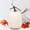 White, variant on 9.1Inch Large Artificial Pumpkins DIY Decorative Foam Pumpkins Cute Fake Pumpkins for Hallween Autumn Harvest Home Decorations (White)