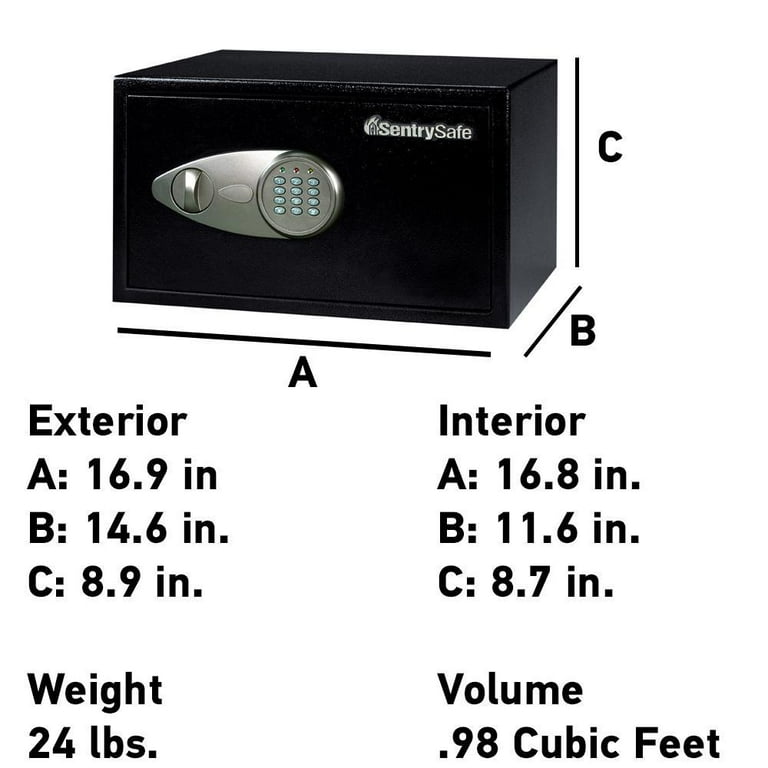 Sentry QE4531 Sentry Fire and Water Resistant Digital Data Storage with USB  Port - Amazon.com