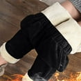 thumbnail image 4 of UAMVSH Womens Fleece Lined Pants Winter Warm Sweatpants Plush Long Trousers Casual Thermal Pants with Pockets, 4 of 4
