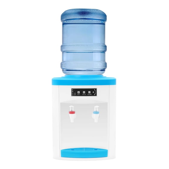 Top Loading Hot Cold Water Dispenser Fits 1.1-4.9Gal Water Bottles Stainless Steel Liner Water Cooler for Home Office Dorm