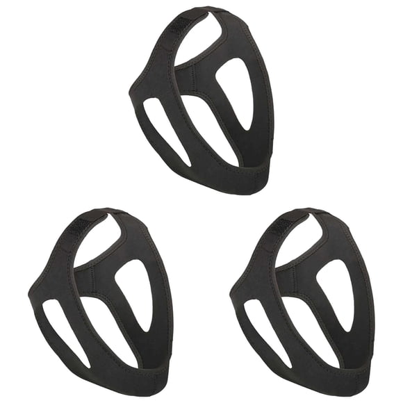 YWIYIUD 3PCS Lightweight and Practical ChinStrap Suitable for Adults Sleep and Daily Wear Reusable Adjustable ChinStrap for Sleeping Comfortable Stop Snoring Solution