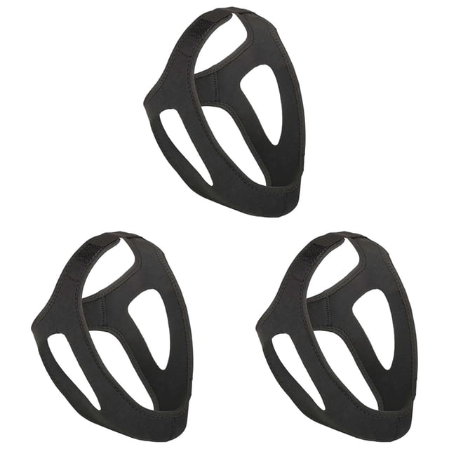 YWIYIUD 3PCS Lightweight and Practical ChinStrap Suitable for Adults Sleep and Daily Wear Reusable Adjustable ChinStrap for Sleeping Comfortable Stop Snoring Solution