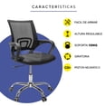 thumbnail image 4 of Silla para Escritorio Oficina Secretarial Ejecutiva Home Office, 4 of 6