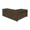 thumbnail image 2 of Regency Legacy 60 x 77 in. L Desk with Single Pedestal Drawer Unit- Neo Walnut, 2 of 6