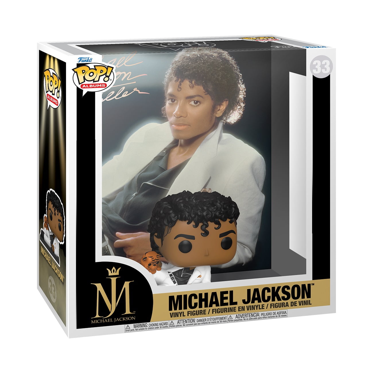Amazon.com: Funko POP! Albums: Michael Jackson - Bad - Music