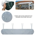 thumbnail image 3 of fastboy Dustproof Cover Garage Accessories Sunshade Cap Door Canopy Telescopic Wear-resistance Waterproof Replaced Part, 3 of 6