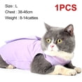 thumbnail image 3 of Cat Recovery Suit - Breathable Cat Surgery Recovery Suit Female, Cat Spay Recovery Suit Female, Cat Body Suit - L, 3 of 5