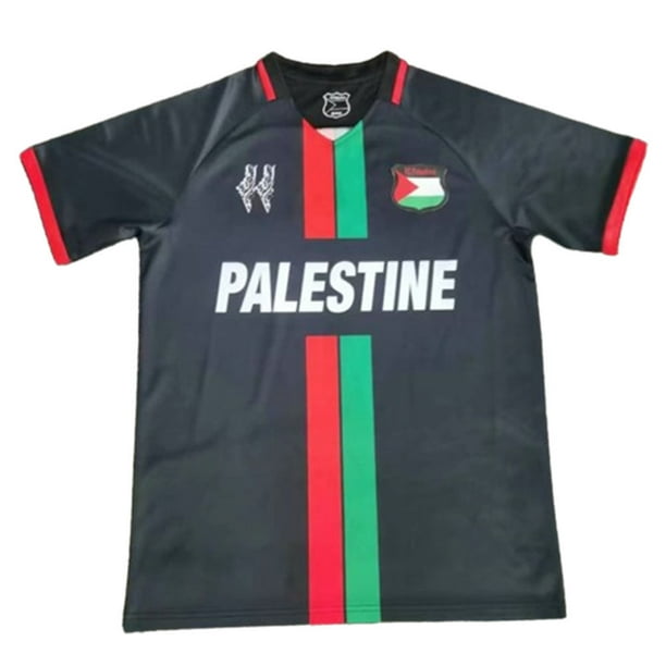 Palestine football shirt 2023/24 shirt home away black Black-A Black-A L
