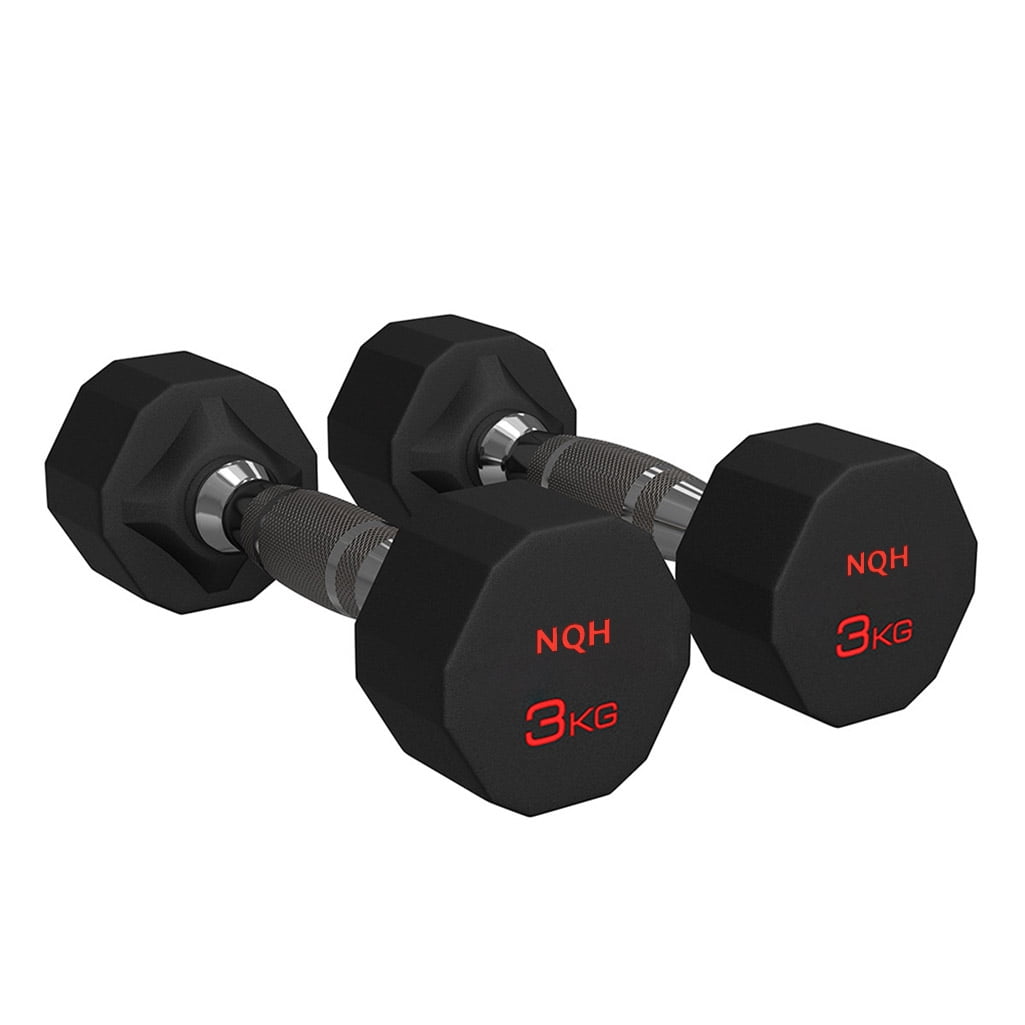 NQH Dumbbells,Steel Dumbbell Set - Non-Slip for Men & Women, Home Gym