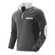thumbnail image 4 of Camisas de Manga Larga Casual Color Sólido Bolsillo Cremallera de Pie Cuello Sudadera, Camisas de Trabajo de Manga Larga de los Hombres para Actividades Al Aire Libre, 4 of 9