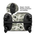 thumbnail image 4 of Haiem Skull with Cash Luggage Cover Printed Suitcase Covers for Luggage Elastic Washable Suitcase Protector Fits 18-32 Inch Luggage-Small, 4 of 9
