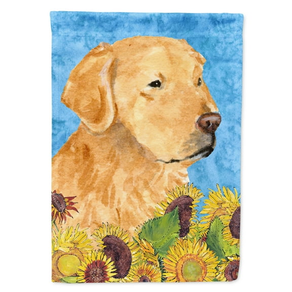 Carolines Treasures SS4109-FLAG-PARENT Golden Retriever Flag multicolor