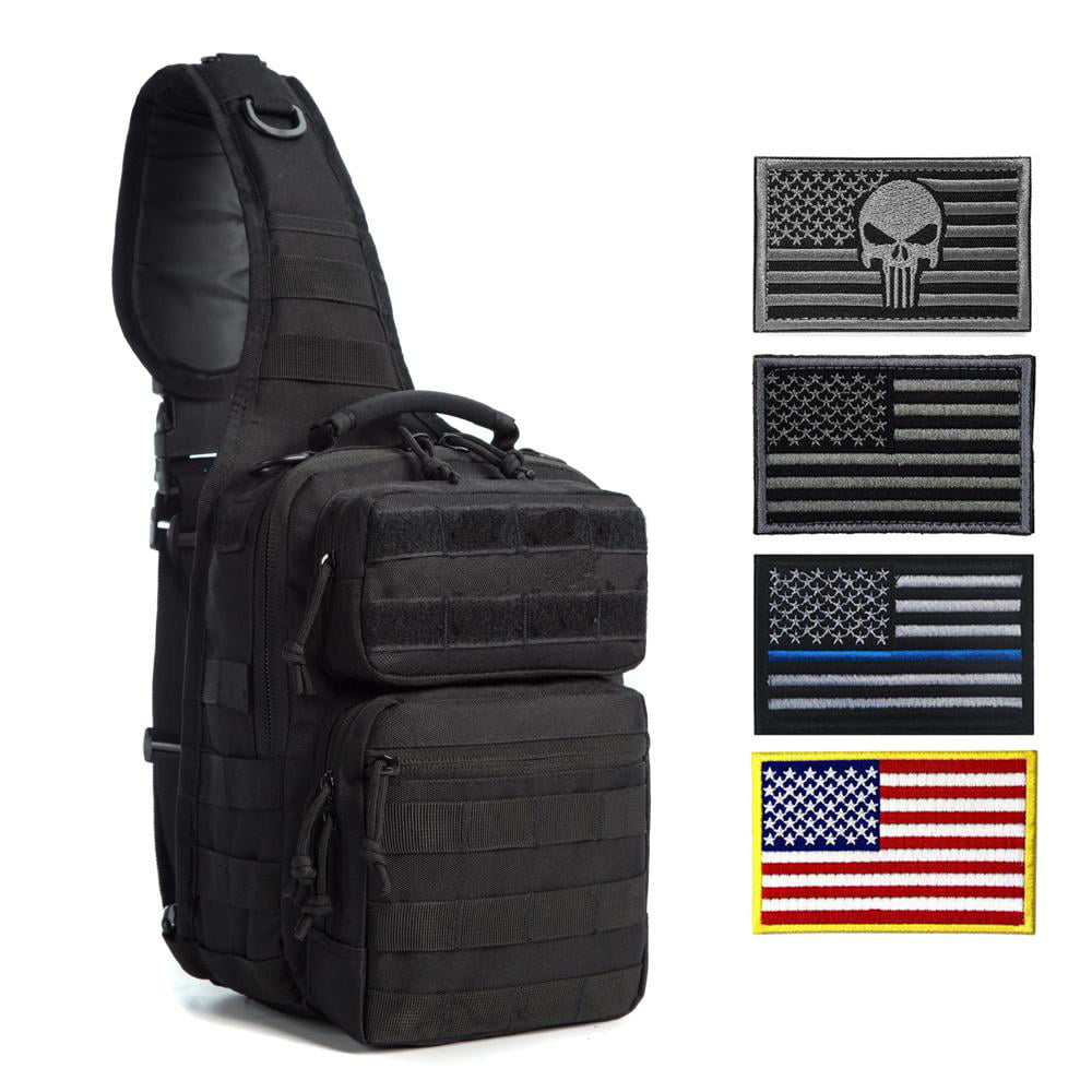 Grey Pack of 1 Tactical Sling Range Bag 