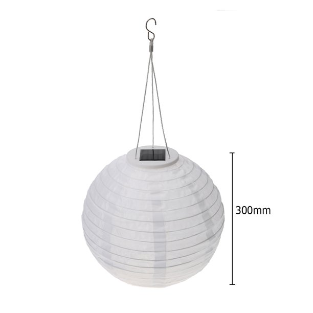 Lámpara colgante redonda resistente al agua con energía solar para bodas adornos de eventos de Navidad Ndcxsfigh Para estrenar