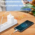 thumbnail image 3 of 6a Cable Usb A Tipo C Para Huawei Y Honor Súper Carga Rápid, 3 of 7