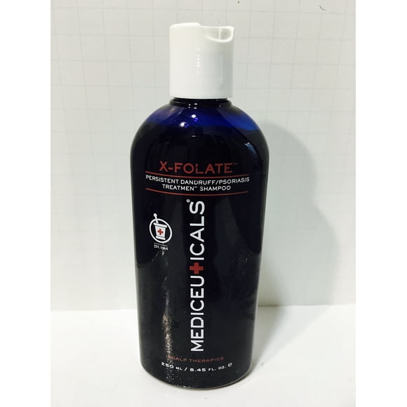 Shampoo Therapro Mediceuticals X-Folate Tratamiento persistente para caspa y psoriasis, 250 ml
