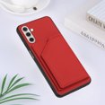 thumbnail image 5 of Dteck for Samsung Galaxy A13 5G Case Wallet Dual Layer Lightweight Premium Leather with Card Slots Kickstand Flip Case Protective Case for Samsung Galaxy A13 Wallet Case 6.5 inch,Red, 5 of 8